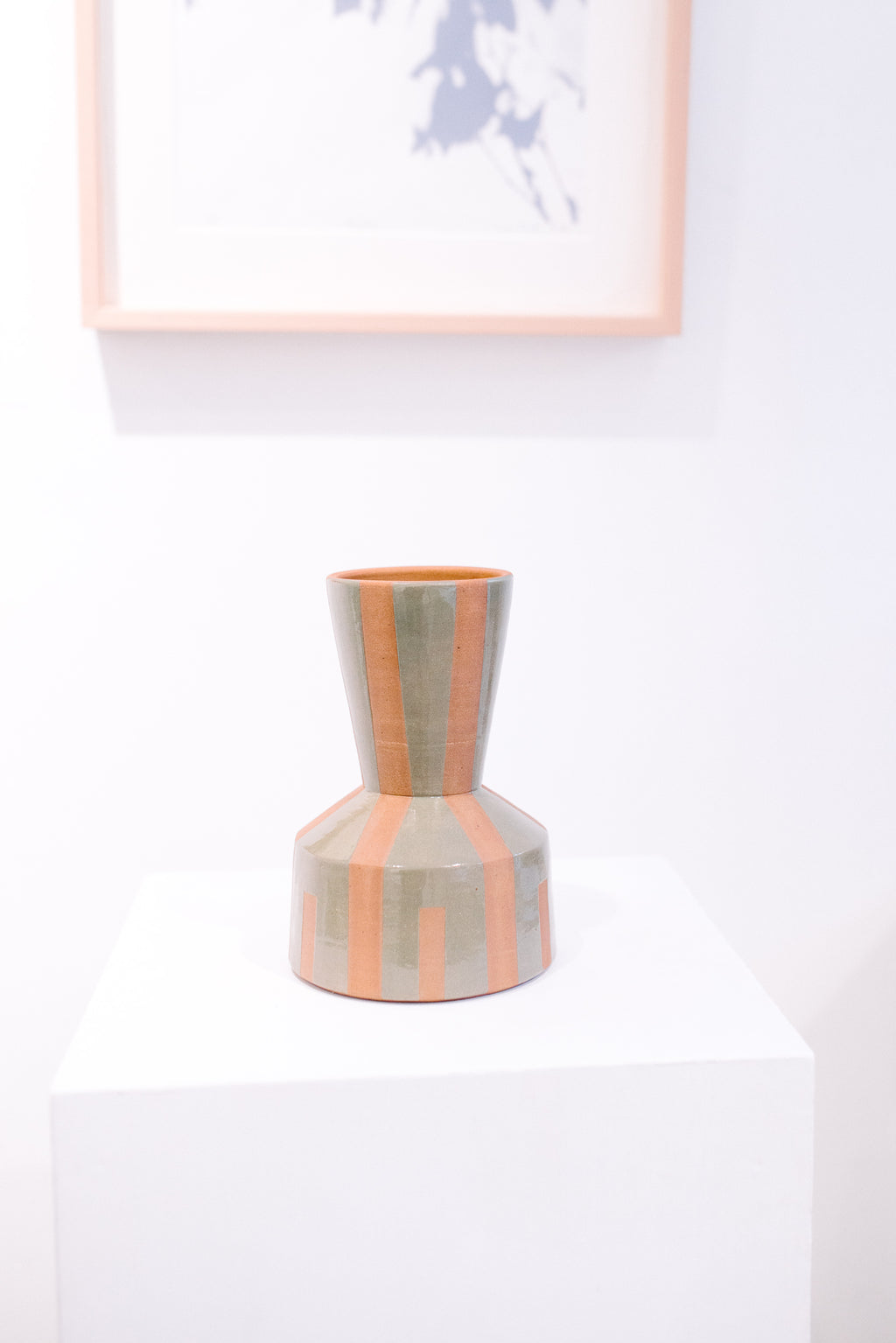 Angular Vase - Earth tones
